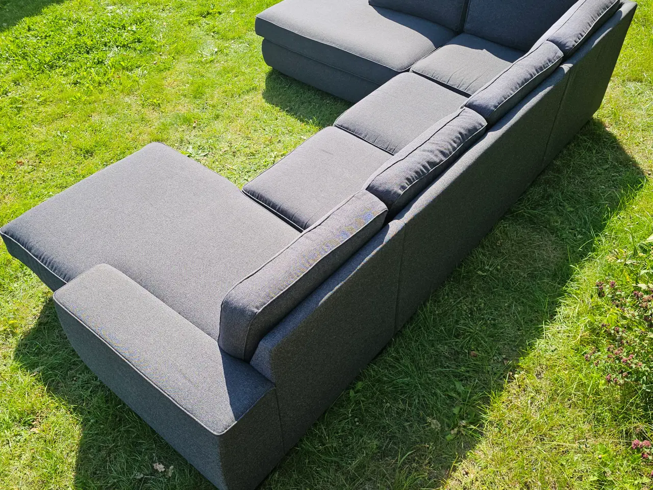 Billede 5 - Jysk Hjørnesofa med chaiselong – Nypris: 6999DKK