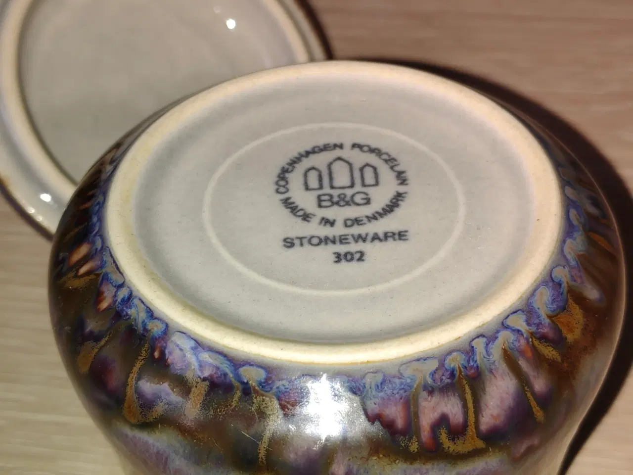 Billede 4 - Fin B&G Mexico marmeladekrukke