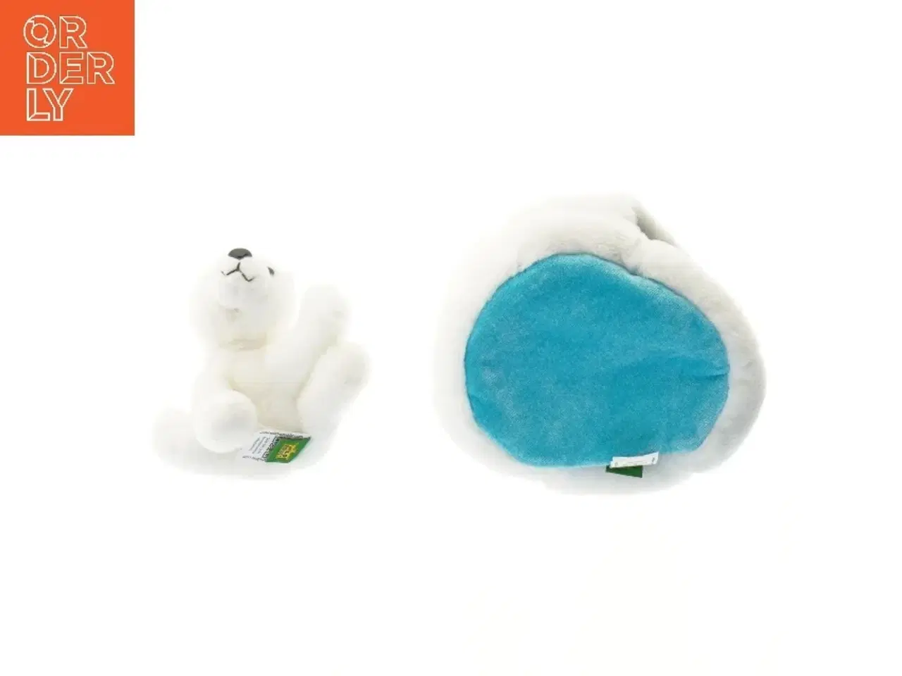 Billede 3 - Bamse med iglo fra Wild Republic (str. Ø 17 cm)