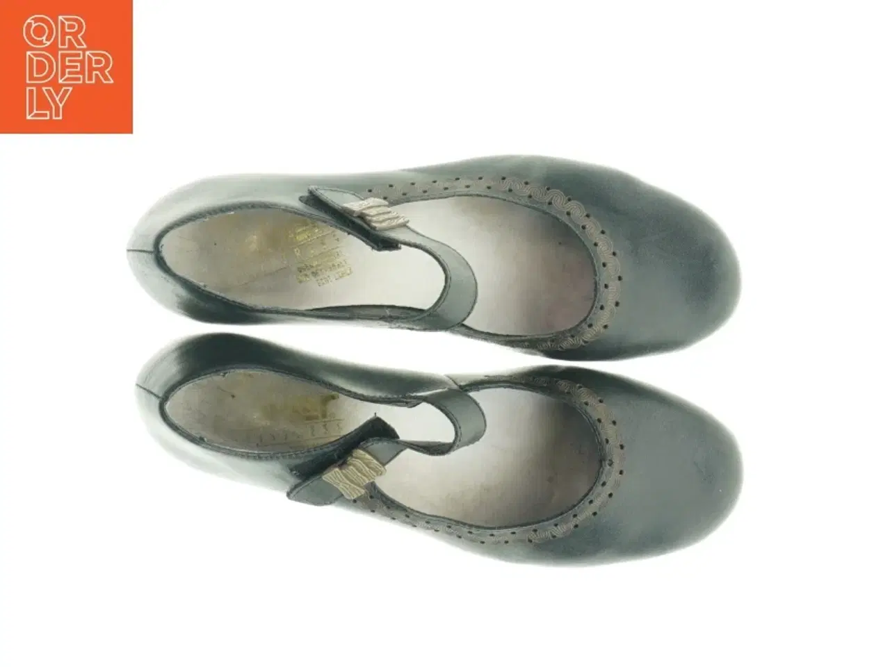 Billede 4 - Sorte damesko med hæl fra Rieker (str. 39)