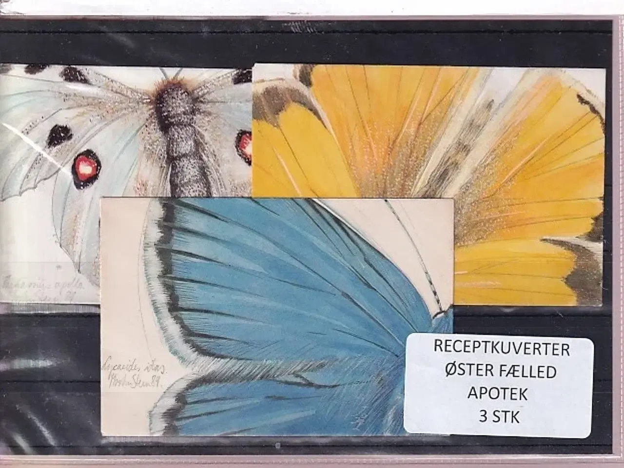 Billede 1 - Receptkuverter - Øster Fælled Apotek - 3 Stk.
