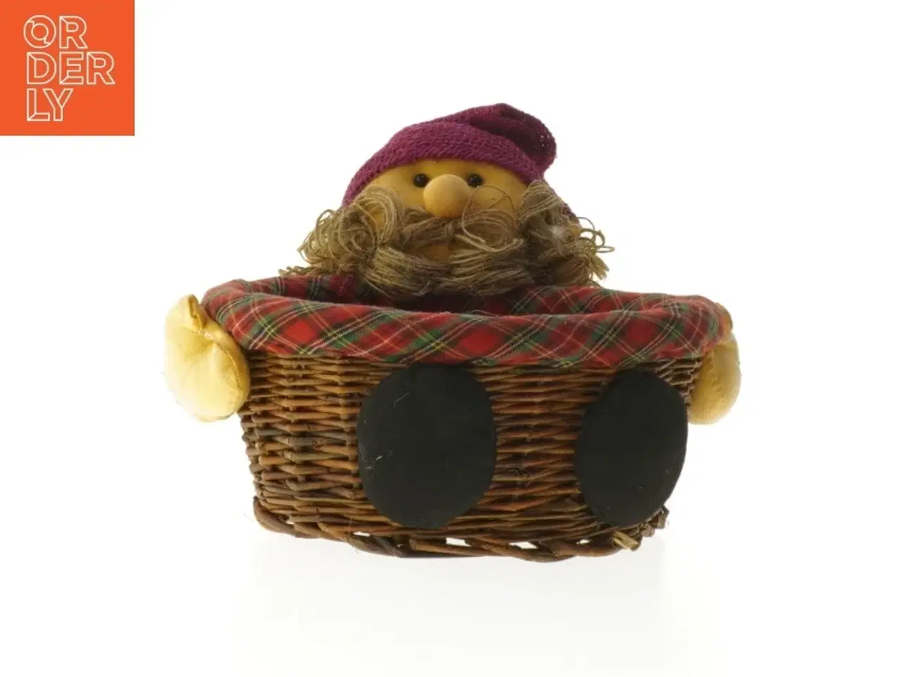 Billede 1 - Nisse kurv (str. Ø. 18 cm)