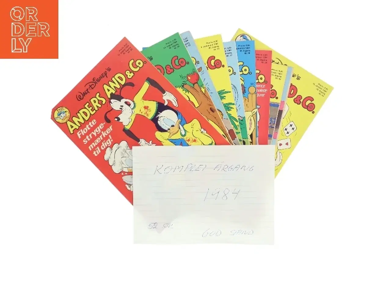 Billede 2 - Komplet årgang 1984 Anders And & Co. af Walt Disney (Bog)