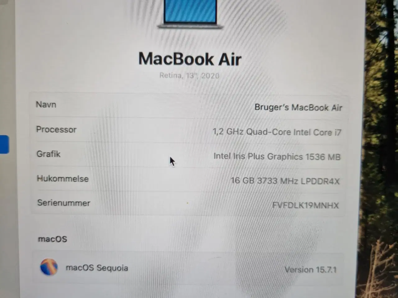 Billede 2 -  Macbook Air 2020 13"