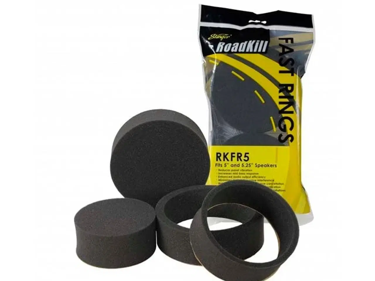 Billede 1 - Stinger skum højttalermonteringsringe 5,25"
