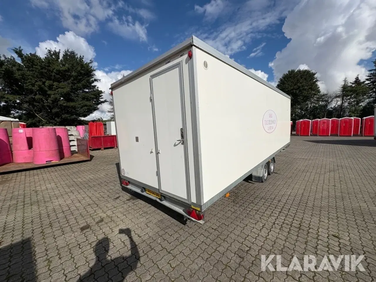 Billede 5 - Toilet trailer med 10 toilletter Eurowagon 2052-73