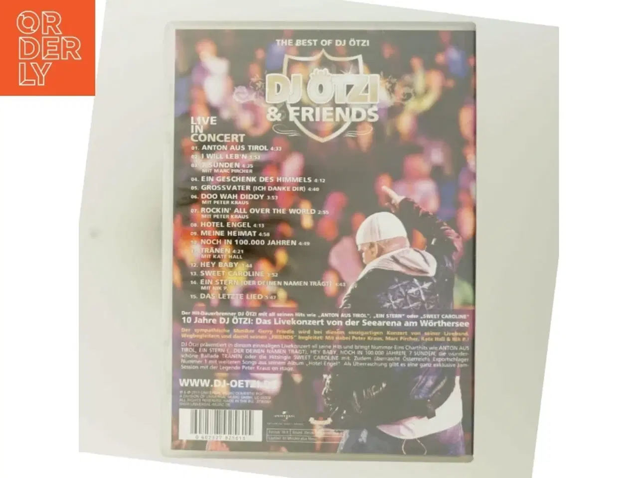 Billede 3 - DVD - DJ &#214;tzi & Friends - Live in Concert