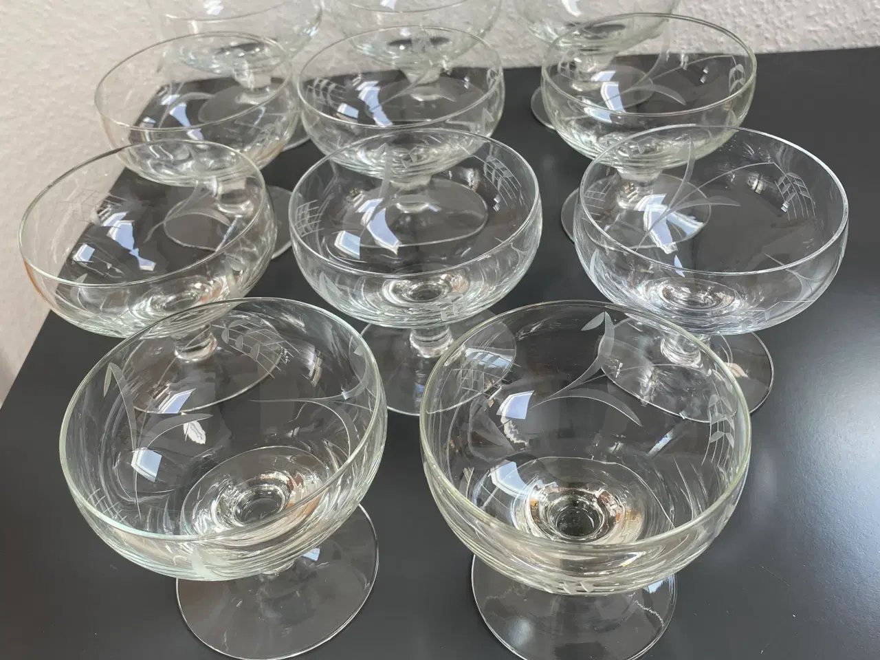 Billede 1 - Bygholm champagneglas/dessertglas