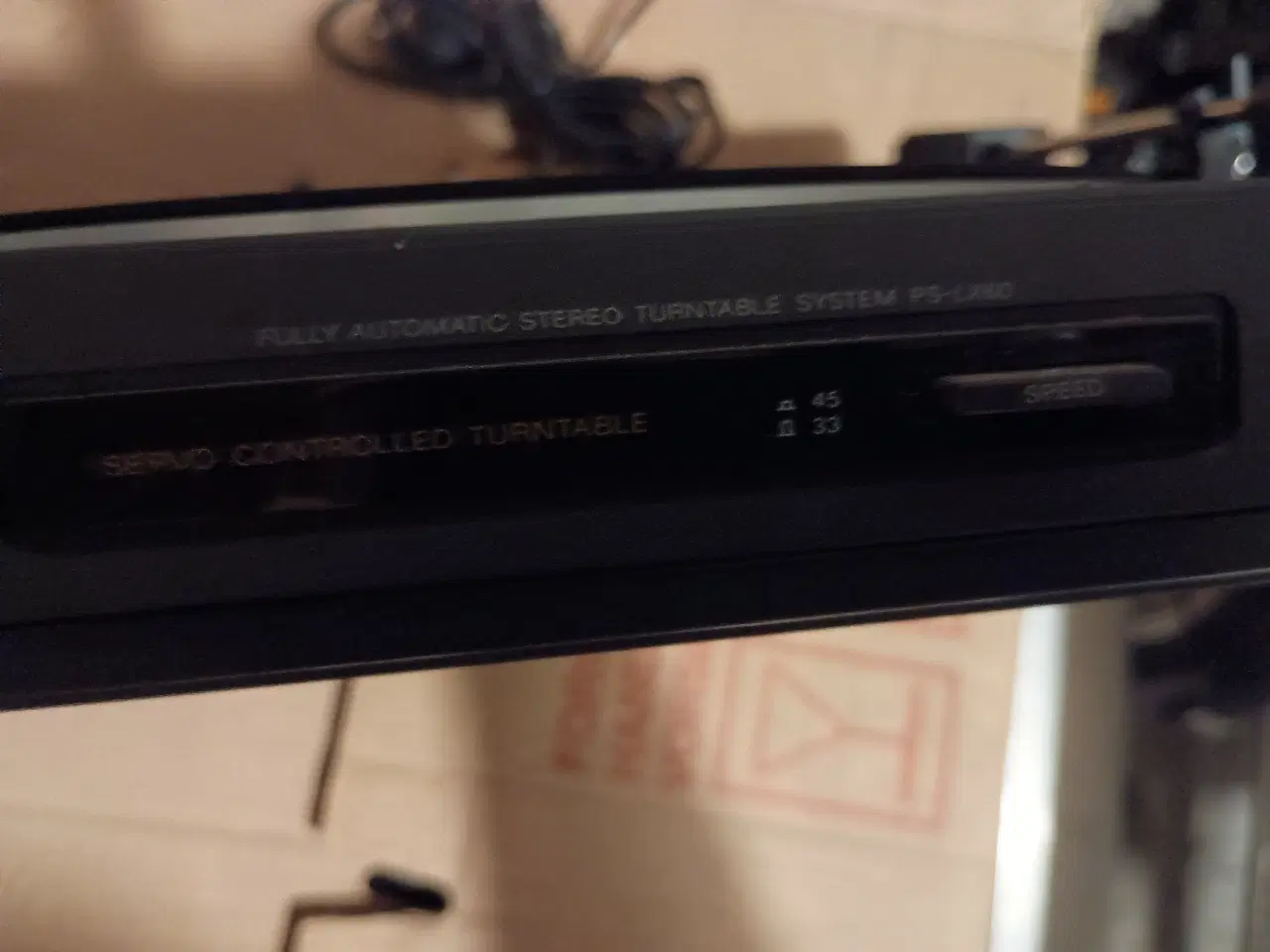 Billede 4 - Sony PS-LX60 pladespiller.