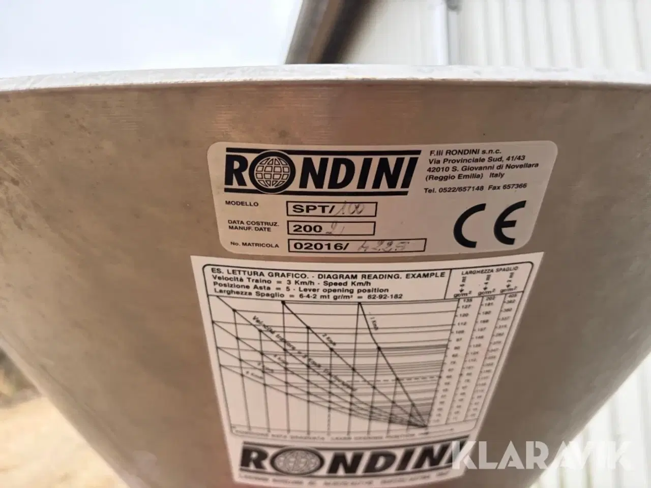 Billede 6 - Gødningsspredere Rodini