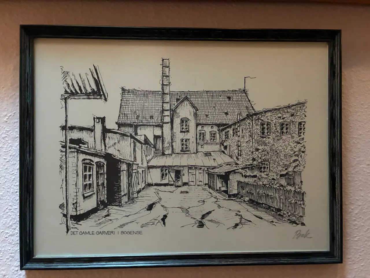 Billede 1 - Billede af det gamle gaveri i Bogense