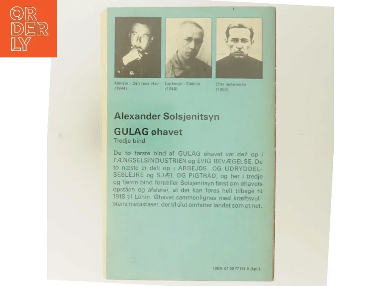 Billede 3 - GULAG Øhavet af Alexander Solsjenitsyn (Bog)