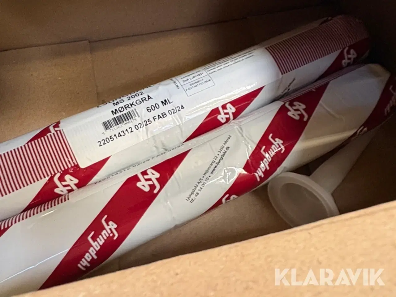 Billede 3 - Fugemasse Ljungdahl MS20PF, MS2002 154 styk