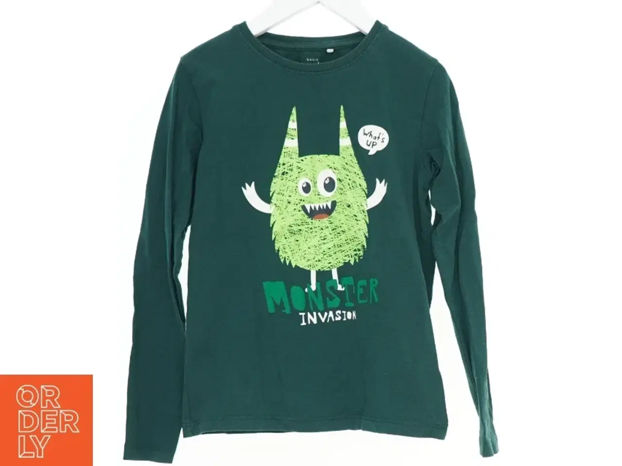 Billede 1 - Langærmet T-shirt med monster design fra Name It (str. 122)