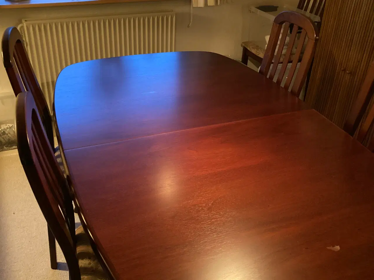 Billede 1 - Skovby Spisebord og stole 