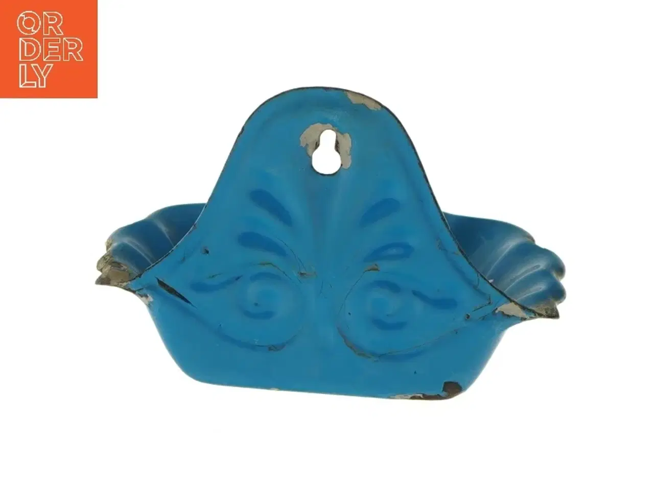 Billede 3 - Vintage blå sæbeskål (str. 15,5x9x11 cm)