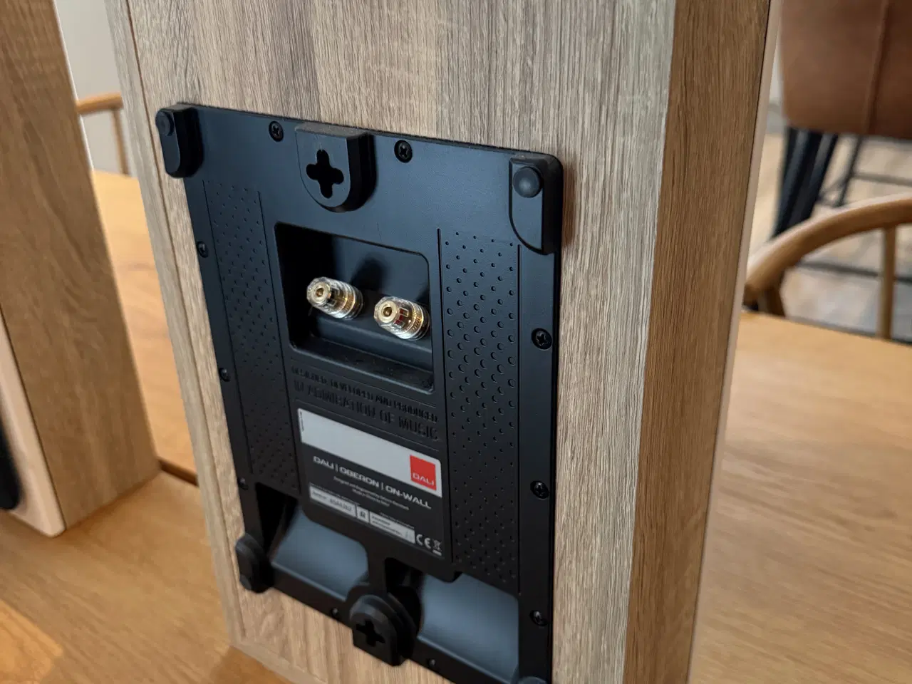 Billede 4 - 1 sæt (2 styk) DALI OBERON ON-WALL i lys eg.