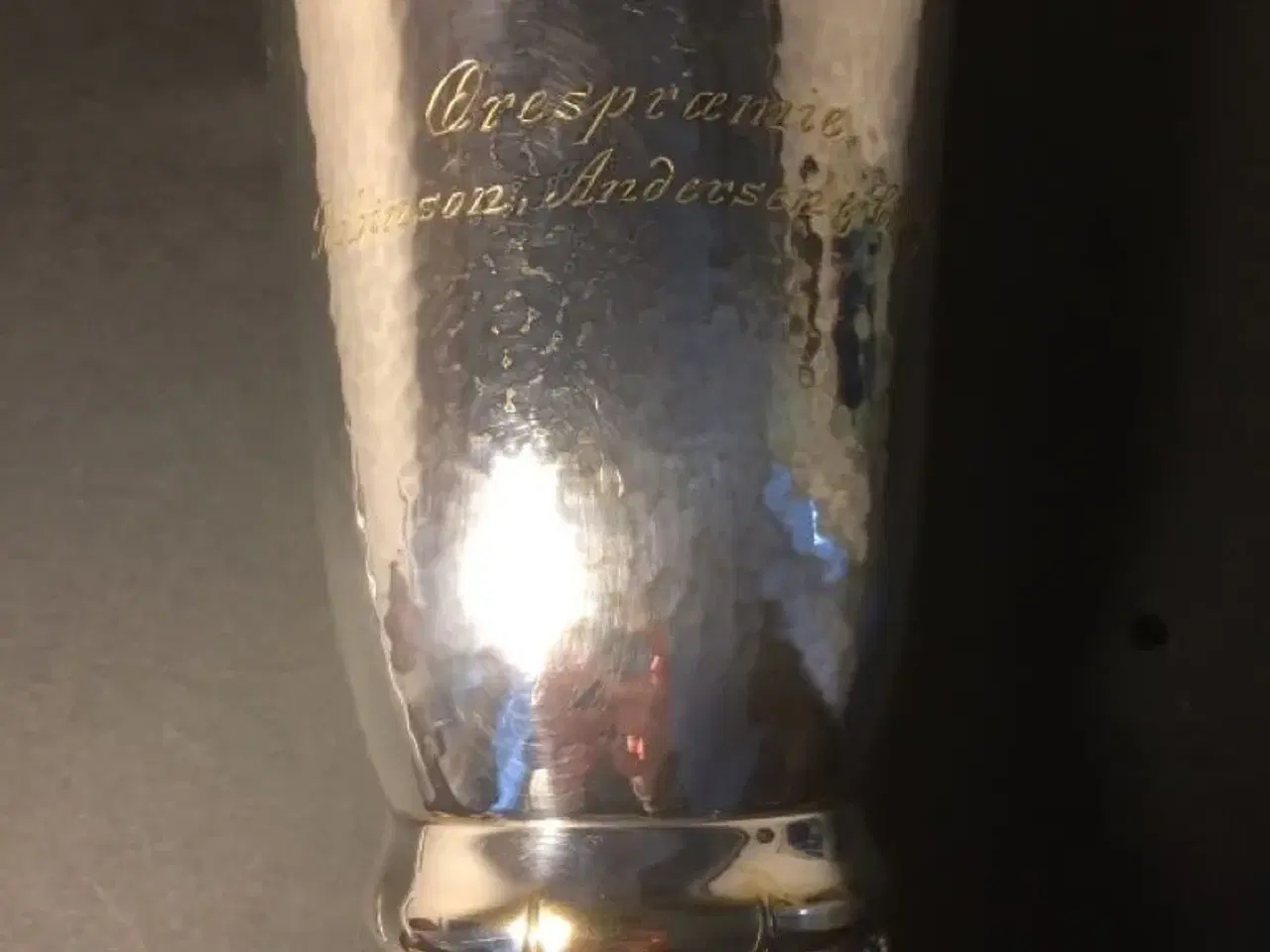Billede 3 - Vase, sølvplet