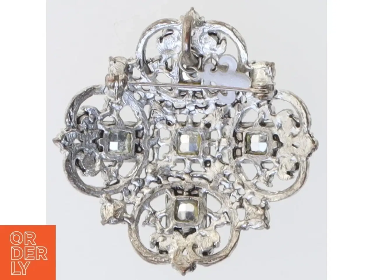 Billede 2 - Dekorativ broche (str. 5 x 5 cm)