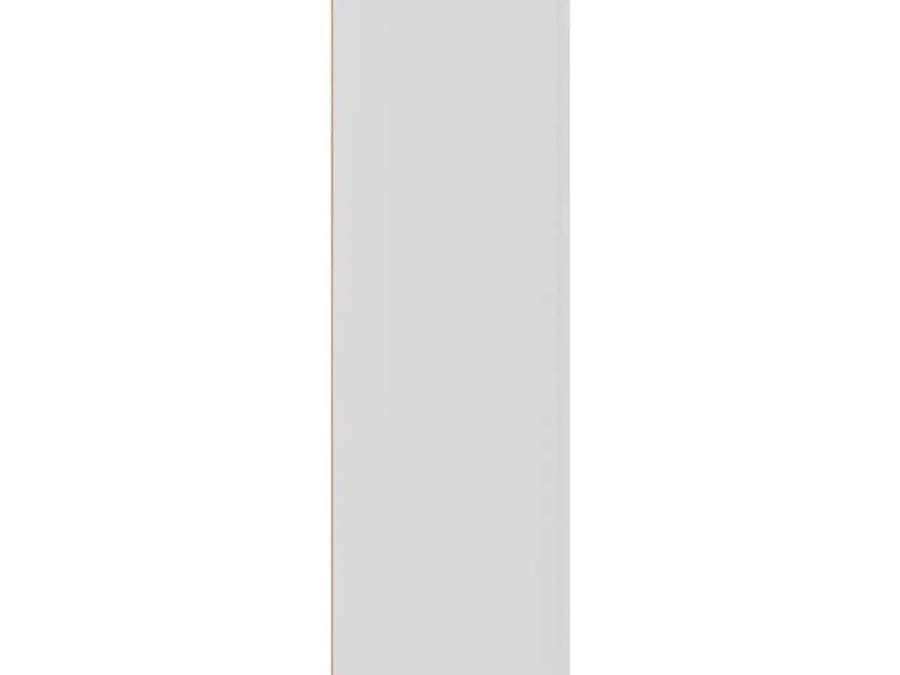 Billede 7 - Vitrineskab 82,5x30,5x115 cm spånplade hvid