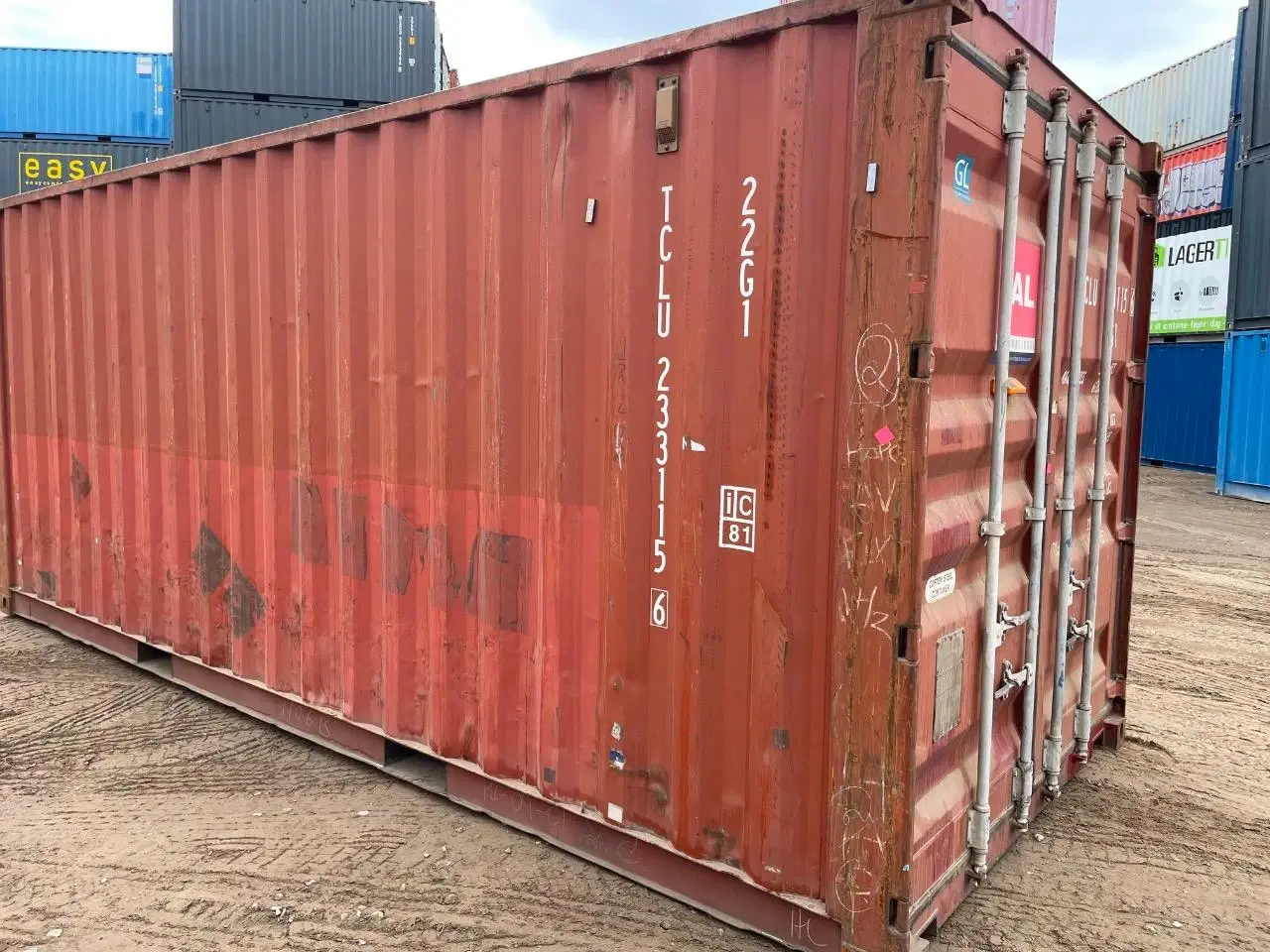 Billede 3 - 20 fods Container- Står i Hvidovre