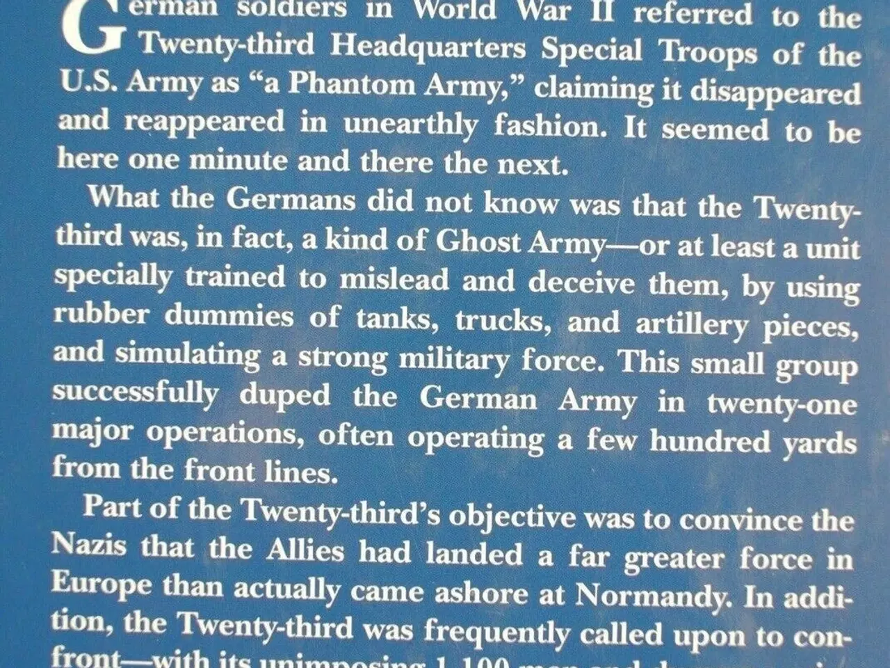 Billede 4 - ghost army of world war II, by jack kneece: 