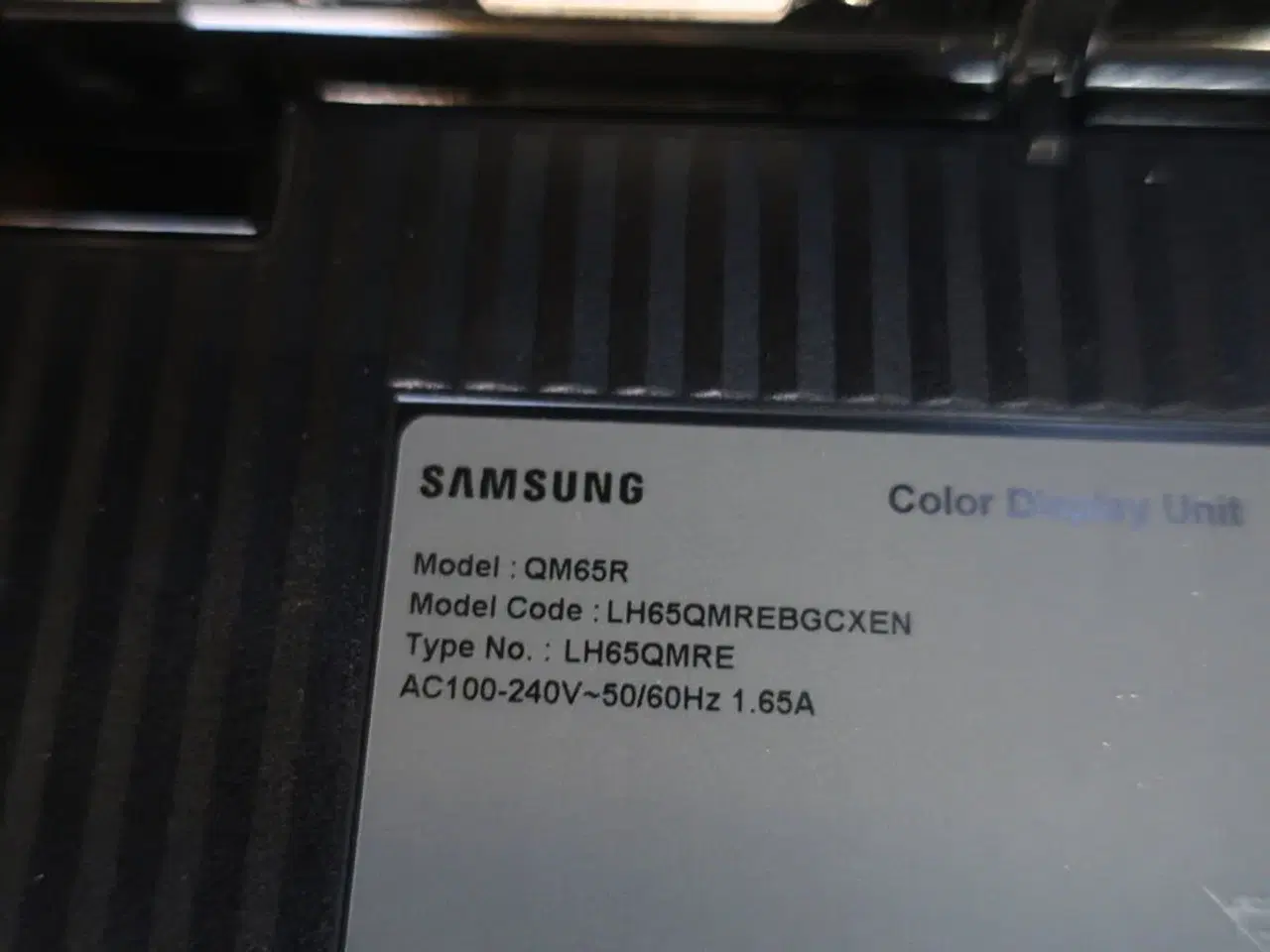 Billede 4 - 65" LED-TV, SAMSUNG QM65R