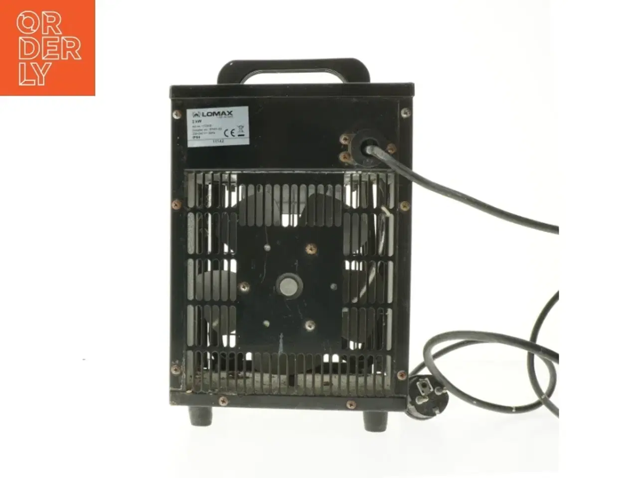 Billede 4 - Elvarmer 2KW fra Lomax (str. 26,5x19,5 cm)