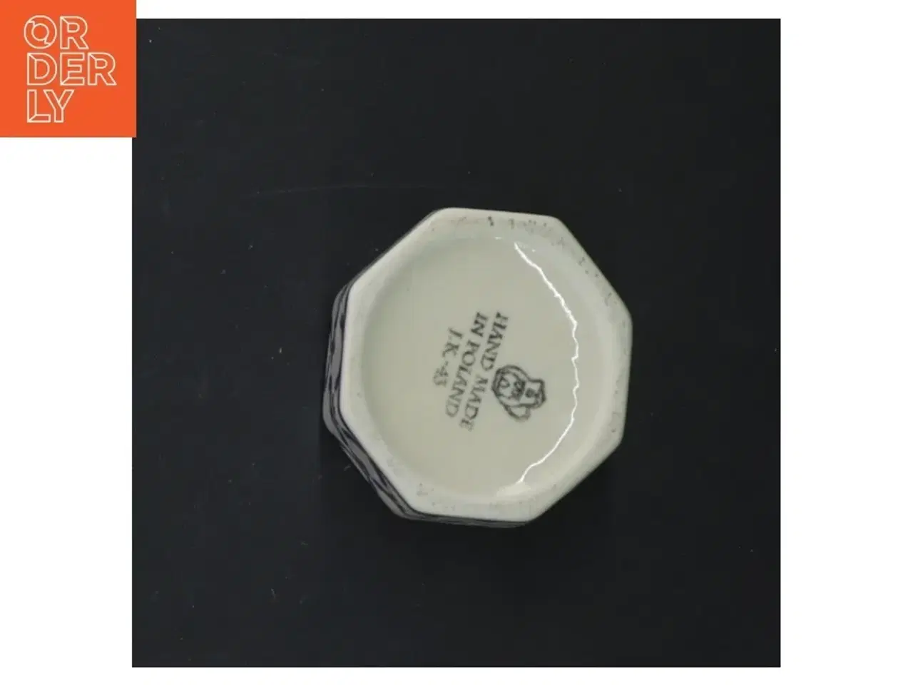 Billede 3 - Porcelænsbeholder med låg (str. Ø 7 cm)