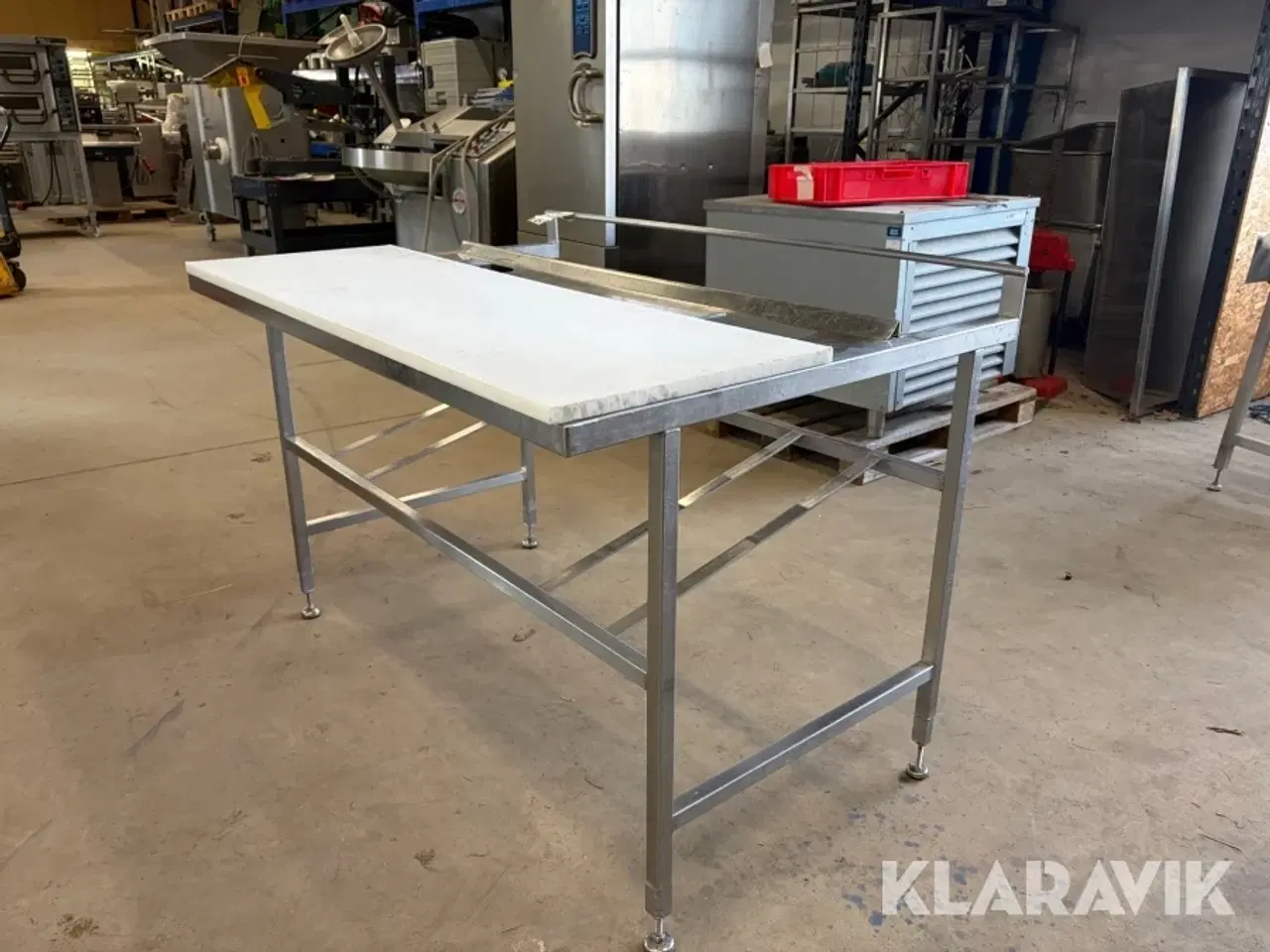 Billede 3 - Skærebord med skæreplanke