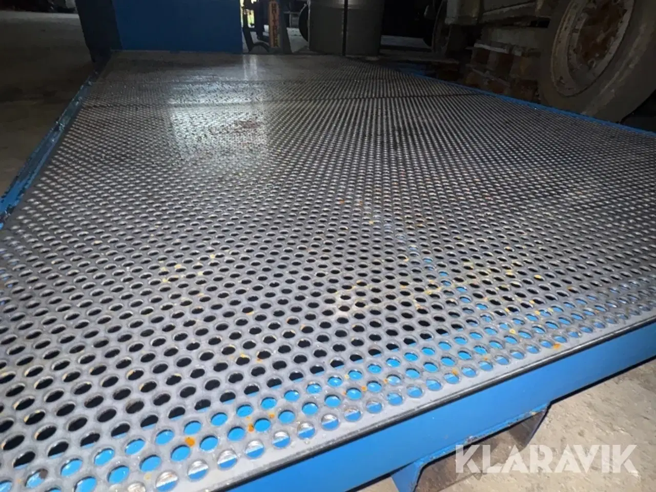 Billede 10 - Spildolie bakke til 8 olietønder