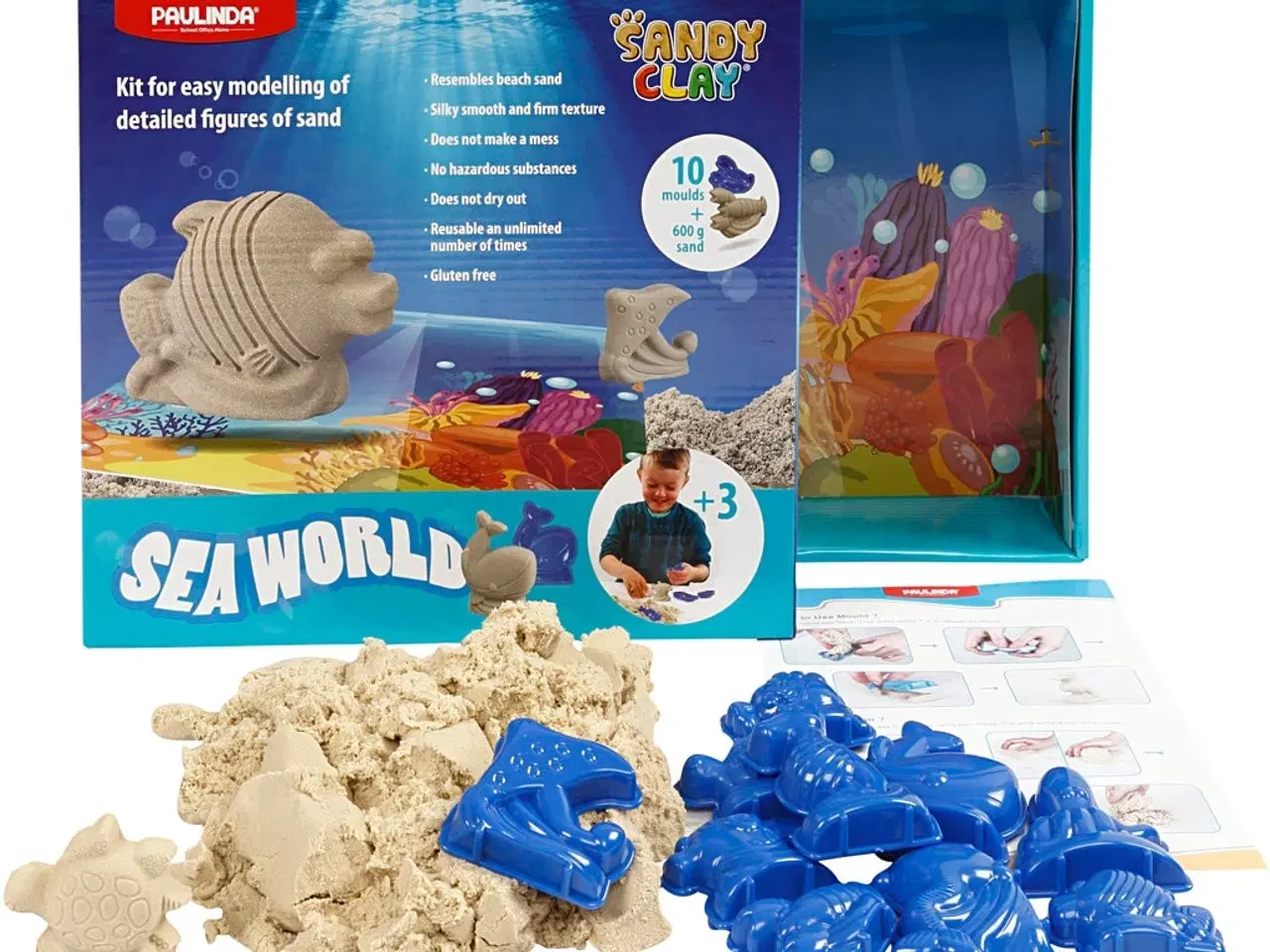 Billede 1 - Sandy Clay® Seaworld - Bæredygtigt Legesand