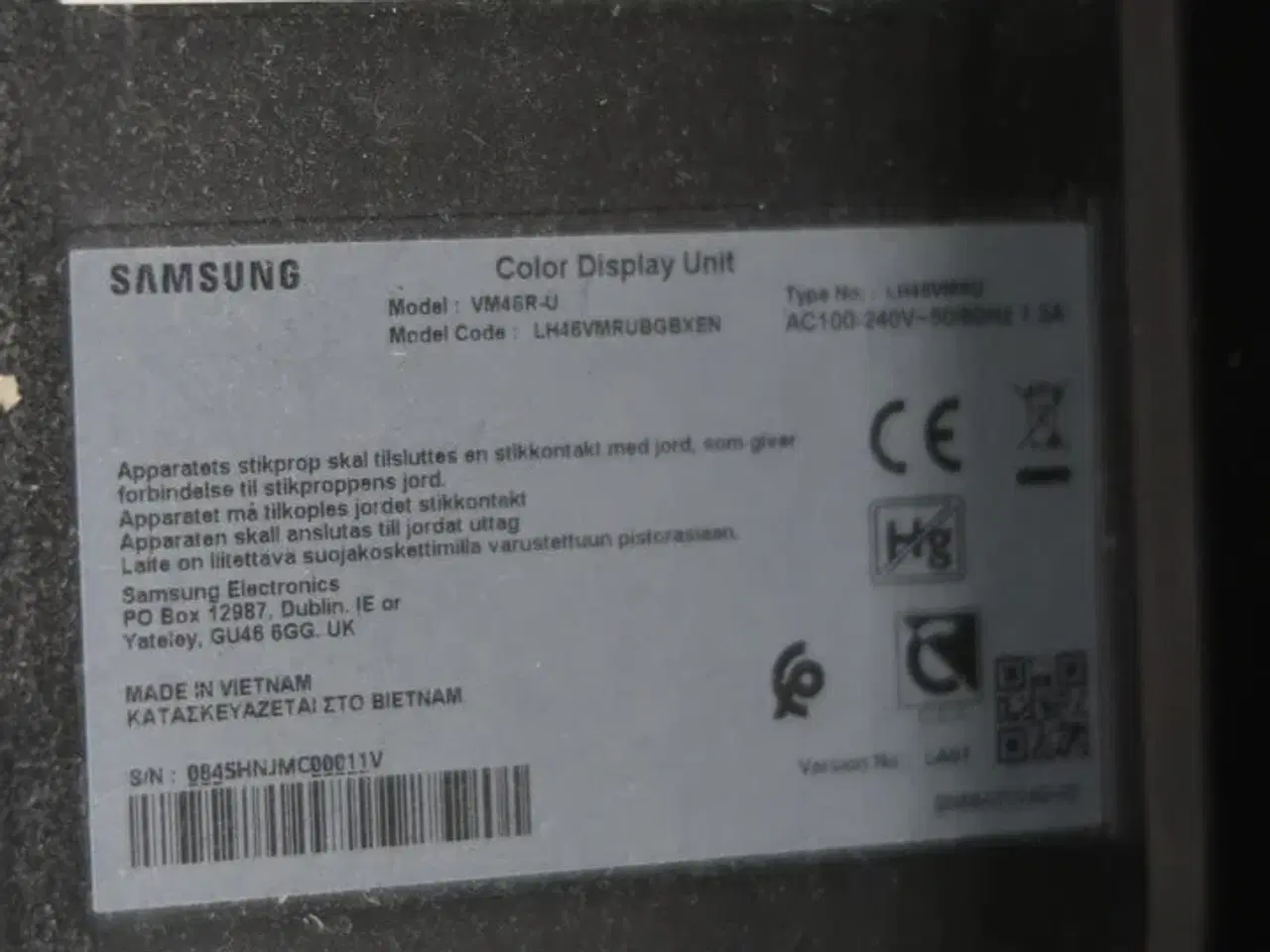 Billede 3 - 6 stk. fladskærme SAMSUNG VM46R-U