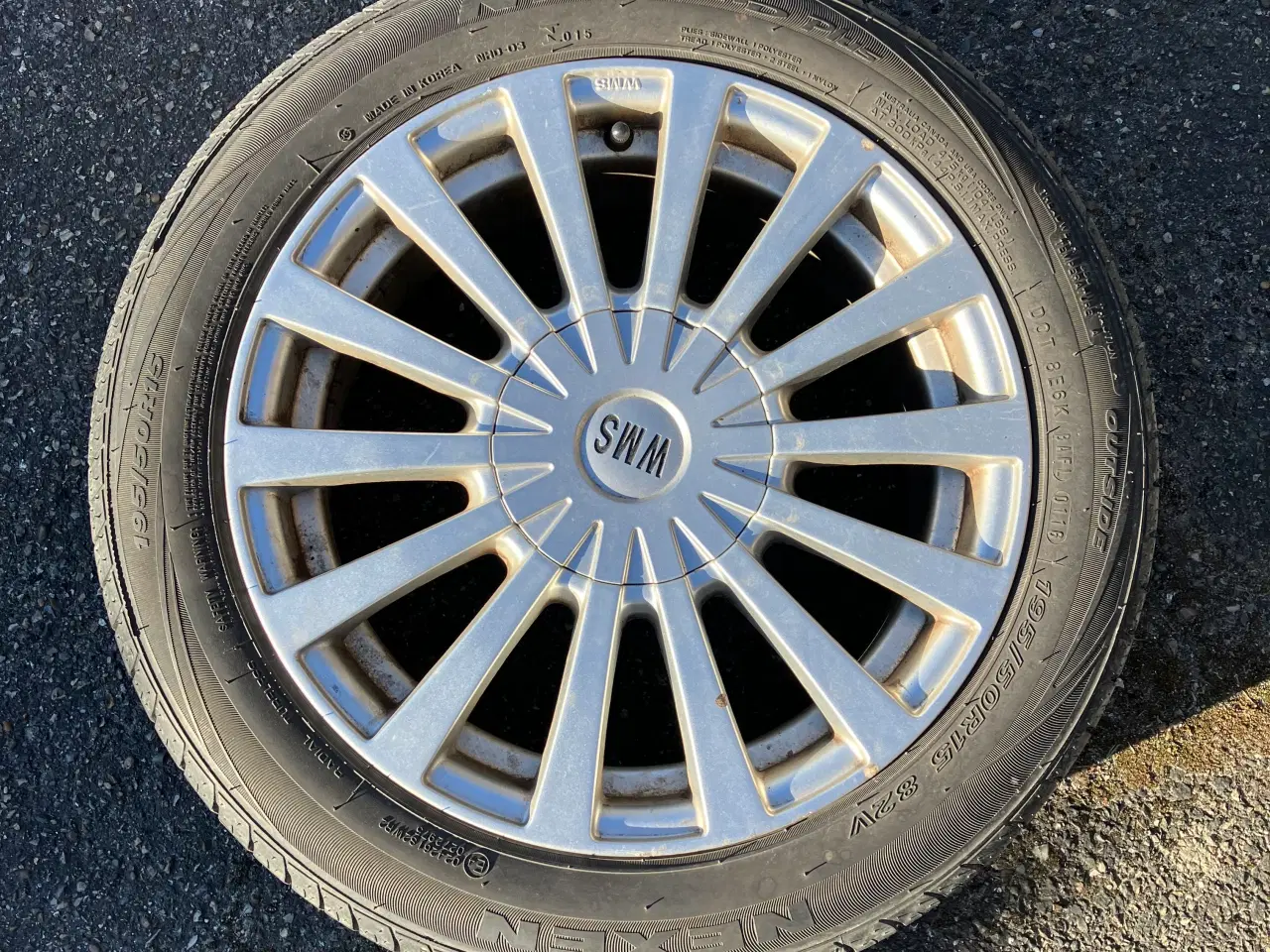 Billede 1 - Sommer hjul til VW Up eller Seat Miie  15 tommer