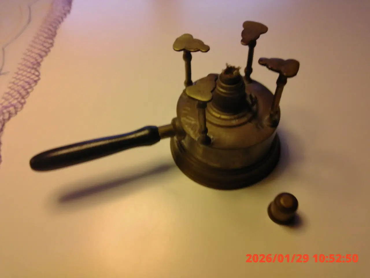 Billede 1 - Gamle campingblus i messing