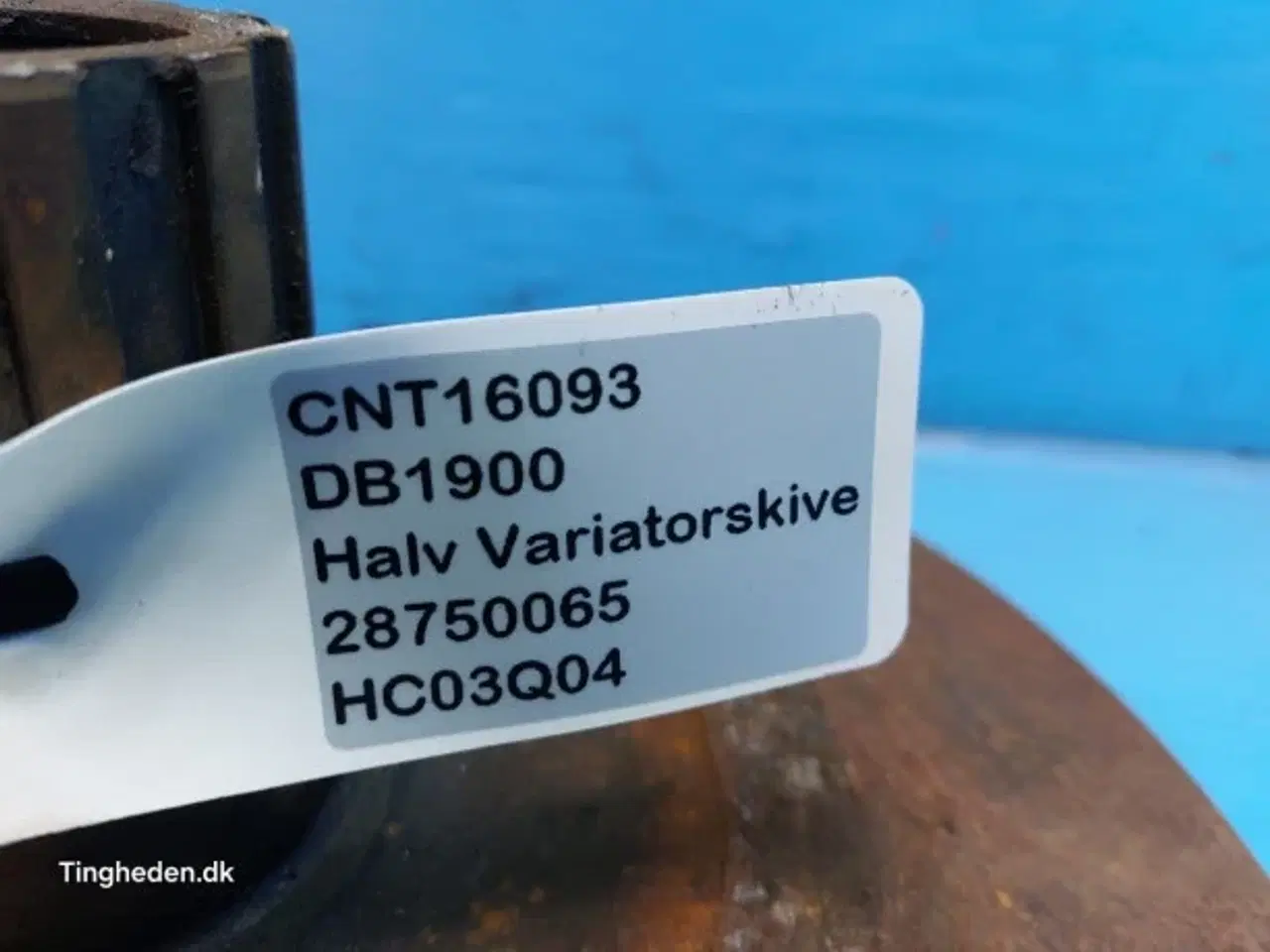 Billede 14 - Dronningborg D1900 Halv Variatorskive 28750065