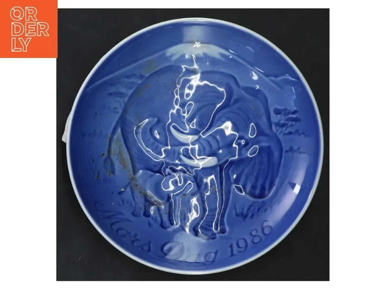 Billede 1 - Royal Copenhagen mors dag platter fra 1986 fra B&G (str. Ø 15 cm)