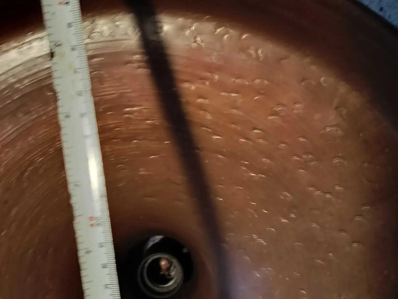 Billede 1 - Kobber Lampe