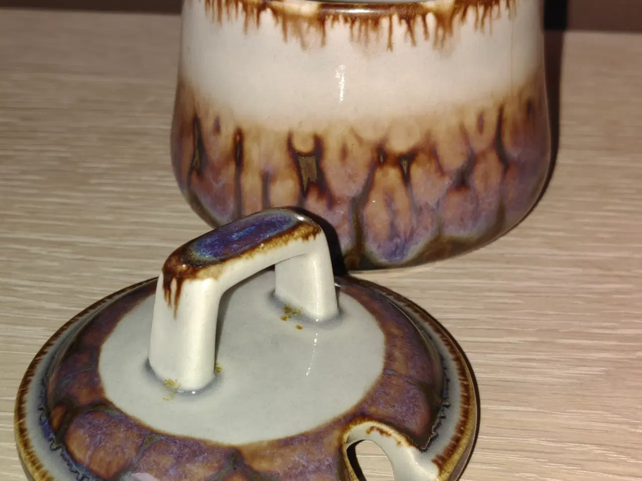 Billede 3 - Fin B&G Mexico marmeladekrukke