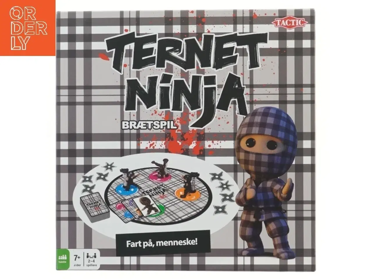 Billede 1 - Ternet Ninja brætspil fra Tactic (str. 25x25 cm)