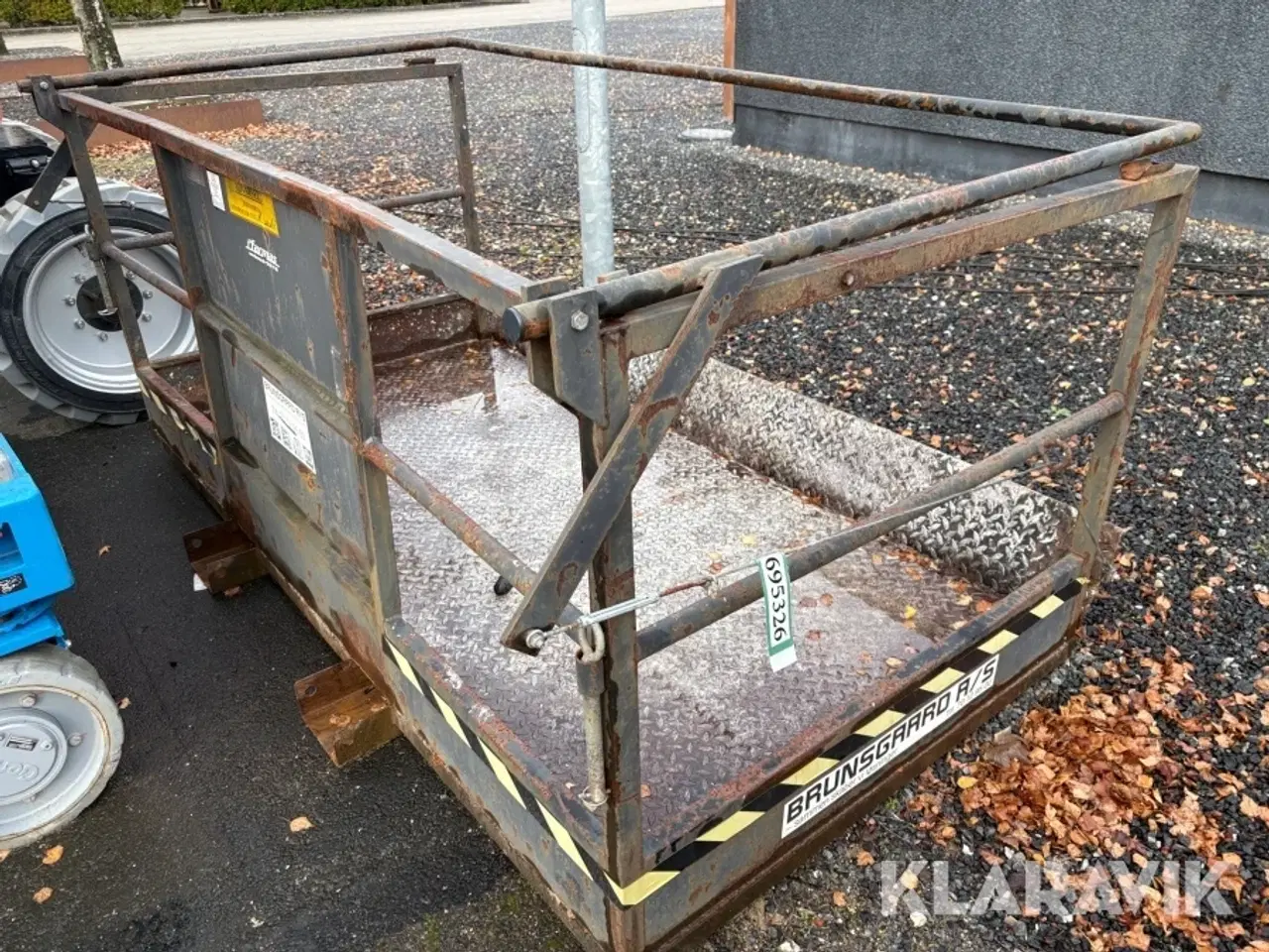 Billede 3 - Mandskabskurv Kirk maskinfabrik K1330