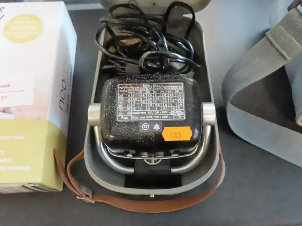 Billede 3 - Ældre videolampe BOLEX (fra Super 8 tiden)