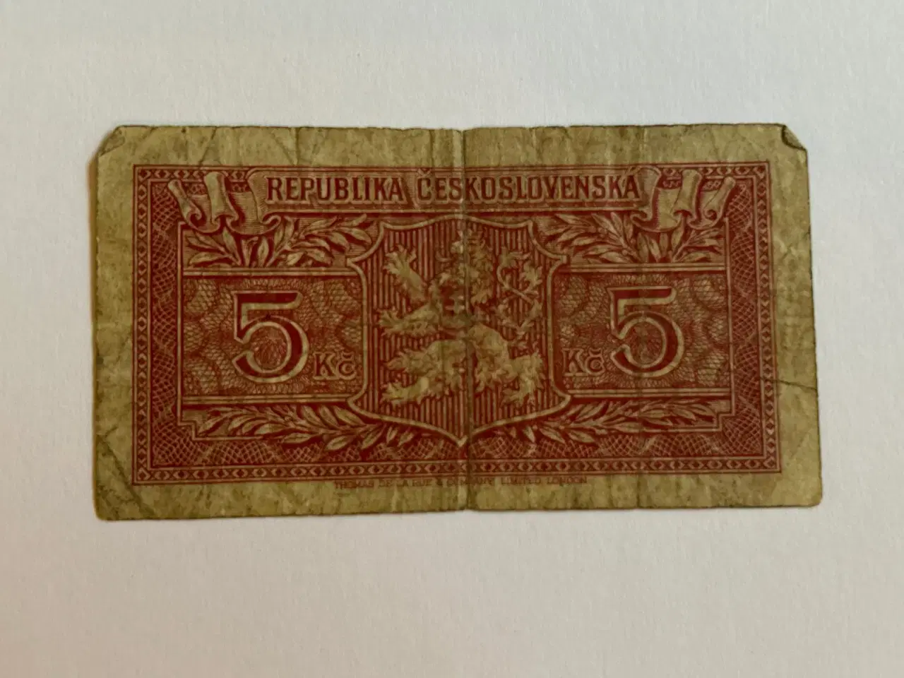 Billede 2 - 5 Korun Czech Republic - Very bad condition