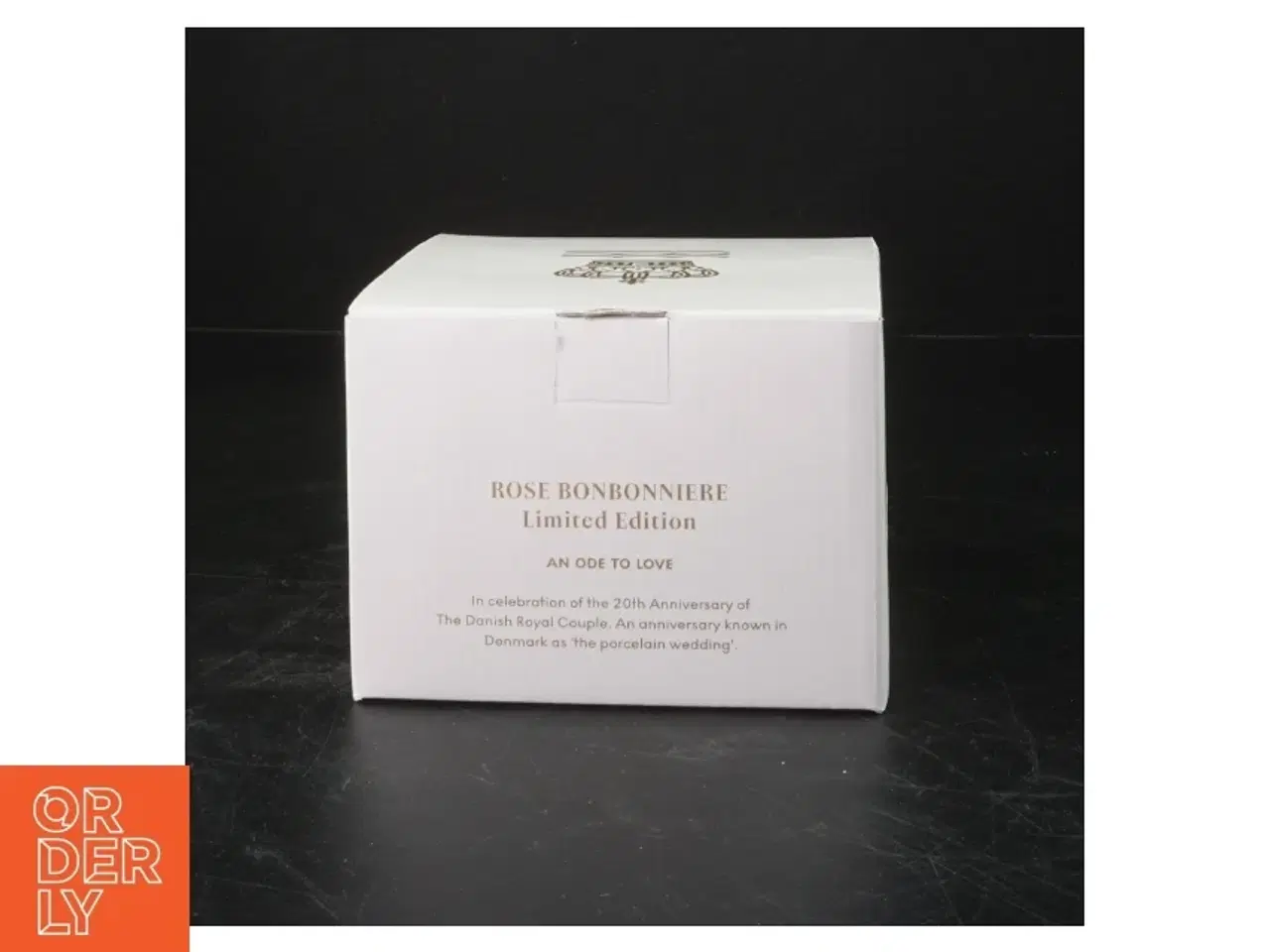 Billede 3 - Porcelæns bonbonniere fra Royal Copenhagen (str. Ø 10 cm)