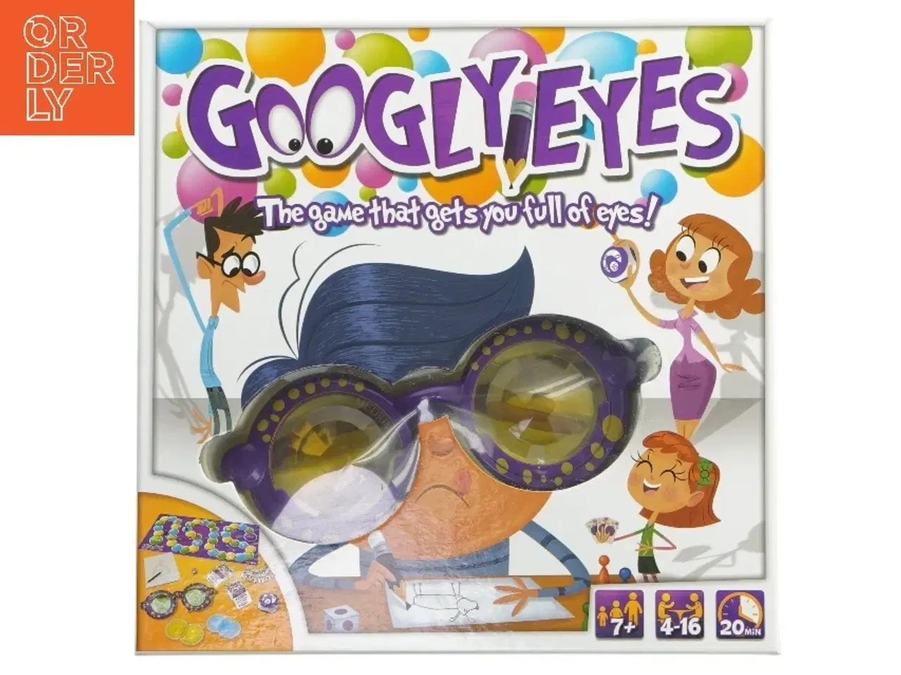 Billede 1 - Googly Eyes brætspil (str. 27x27 cm)