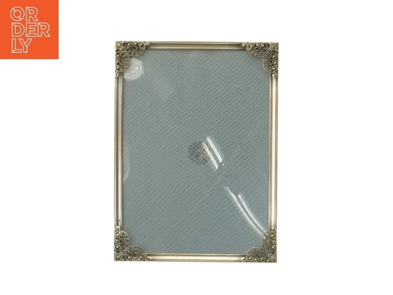 Billede 1 - Fororamme med dekorative hjørner (str. 19,5x14,5 cm)