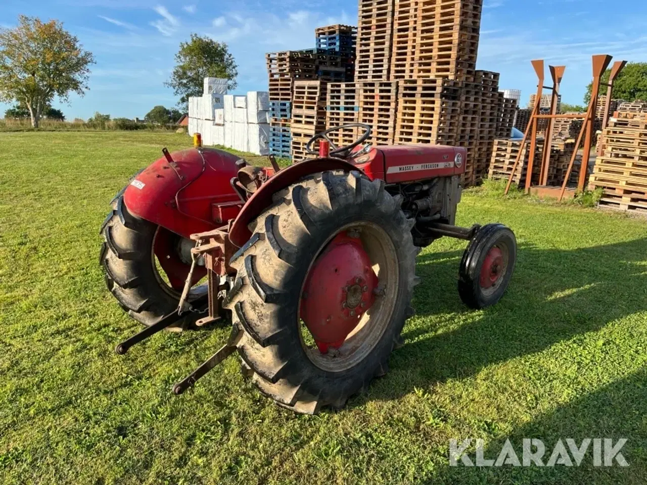 Billede 3 - Veterantraktor Massey Ferguson 130 SNMY
