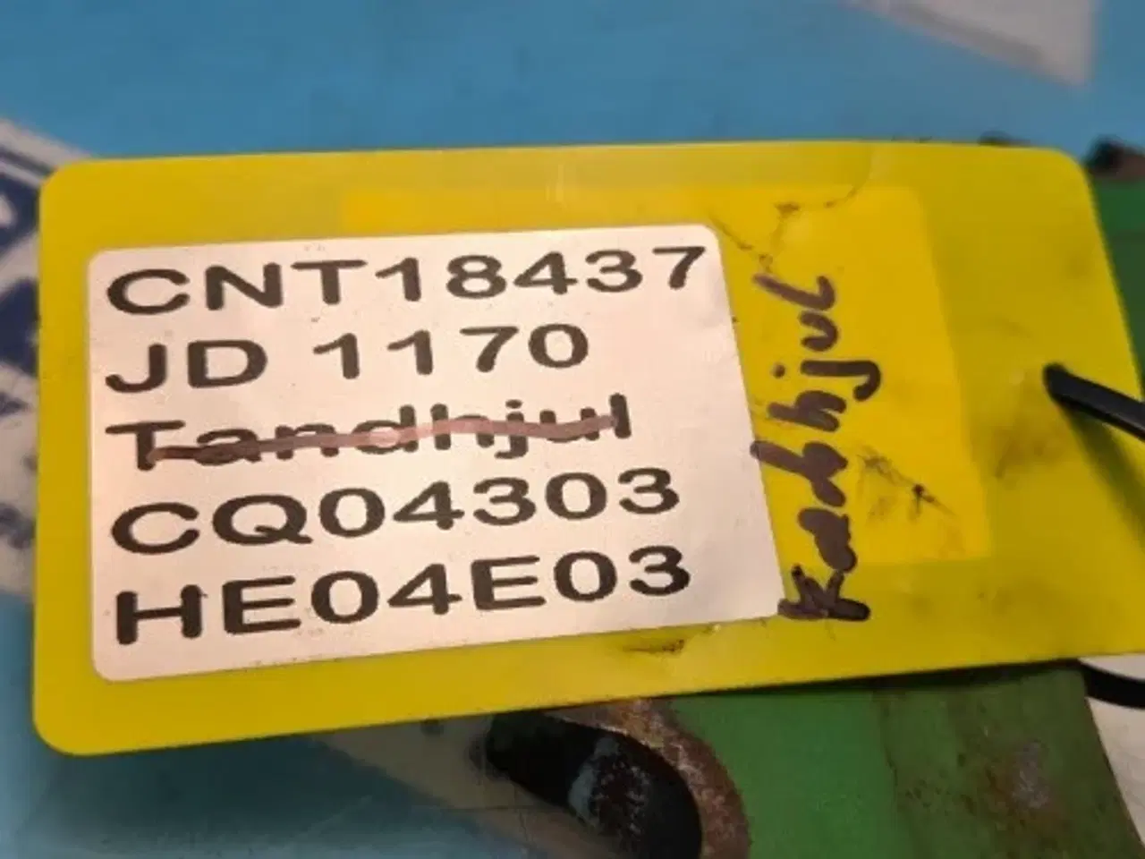 Billede 12 - John Deere 1170 Kædehjul CQ04303