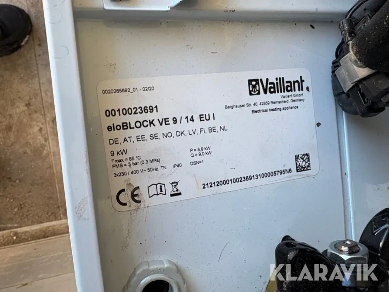 Billede 9 - Vandvarmer og fyr Metro Therm/Vaillant