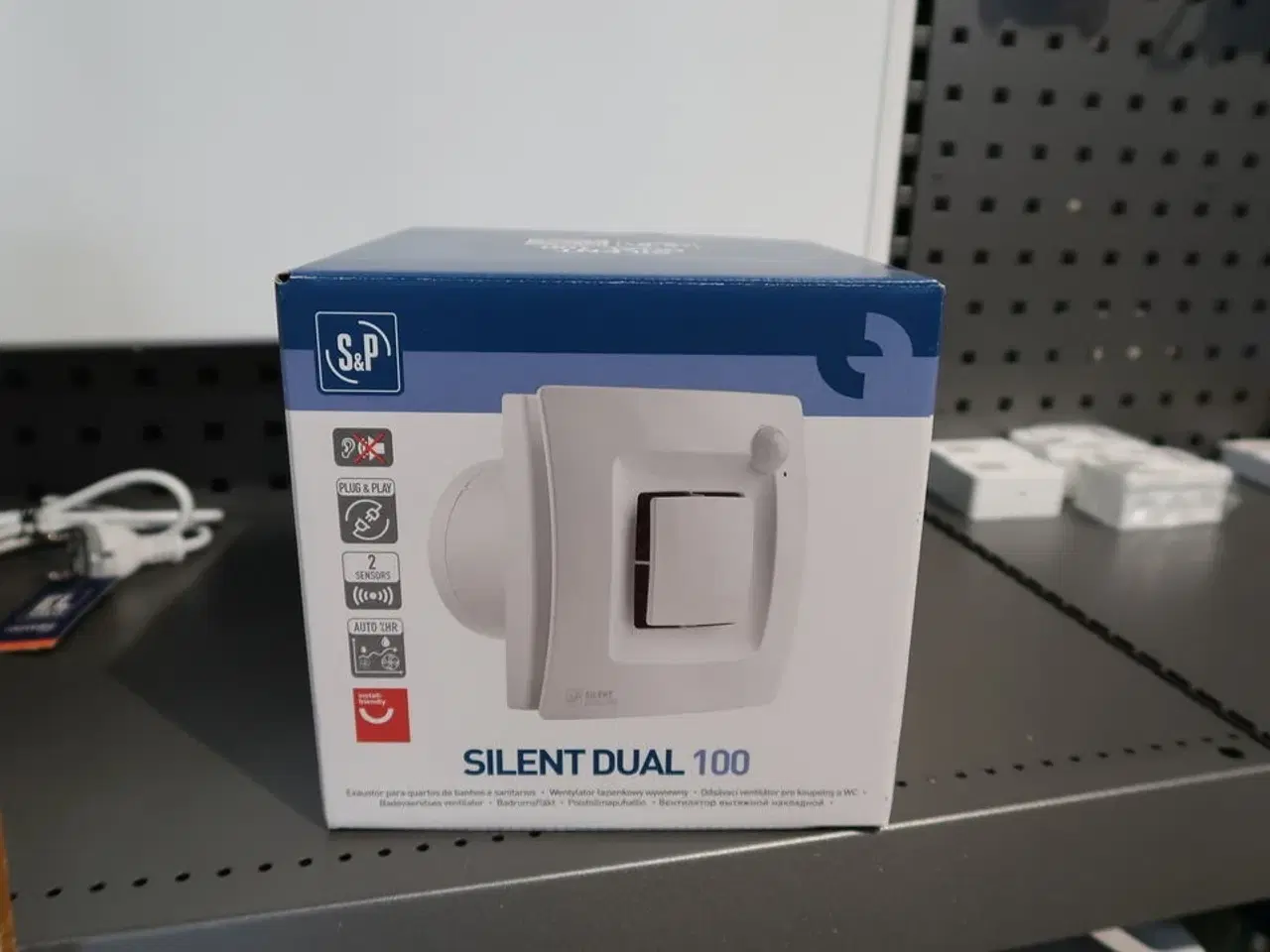 Billede 6 - Div. Varmeblæsere, varmelampe samt ventilator SILENT DUAL 100